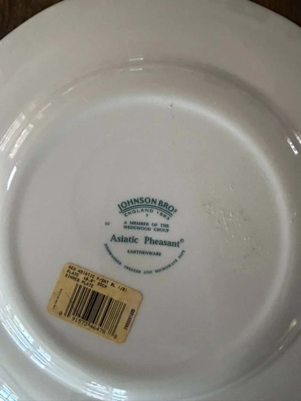Transferware Plate Collection-Blue & White, Made in England